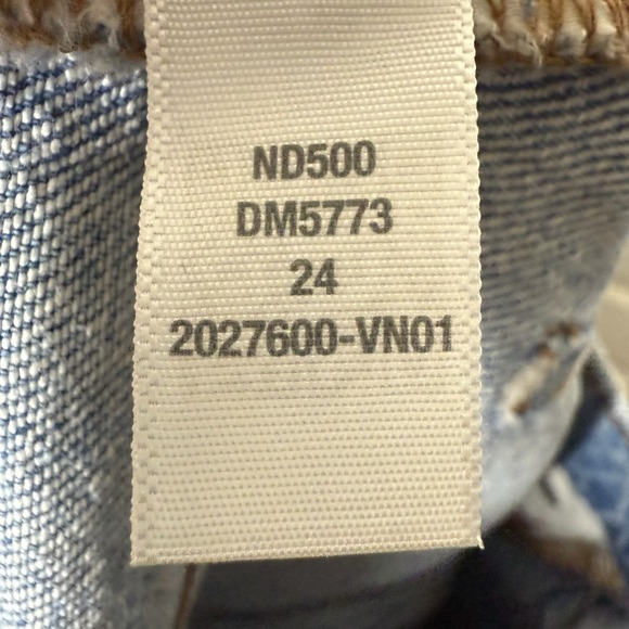 Madewell The Perfect Vintage Jean Women's 24 (26/27.5) Light Wash Distressed - Picture 8 of 9